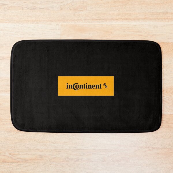 Item preview, Incontinent yellow parody continental advertising commercial Tshirt designed and sold by Nosferatu1922.