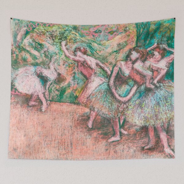Item preview, Edgar Degas Ballet Scene Impressionist Art designed and sold by VintageArchive.