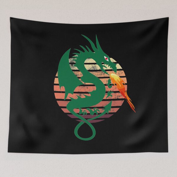 Item preview, Dragon. Fire breathing dragon. Green kite designed and sold by bernd49.