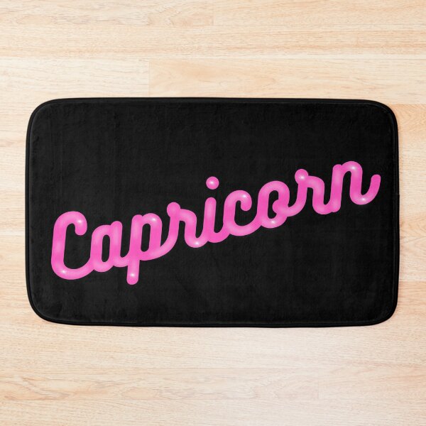 Item preview, Capricorn - pink shiny letters designed and sold by Gerhanj.