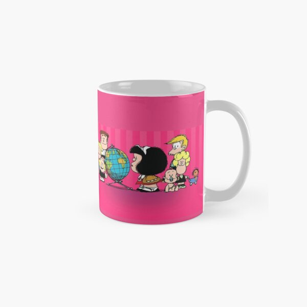 Mafalda's frieds Taza clásica