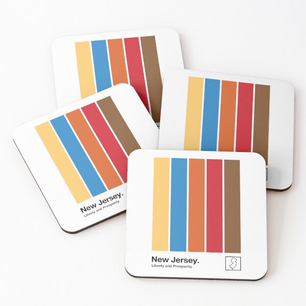 Item preview, New Jersey // Original Minimalist Artwork Design designed and sold by AestheticNow.