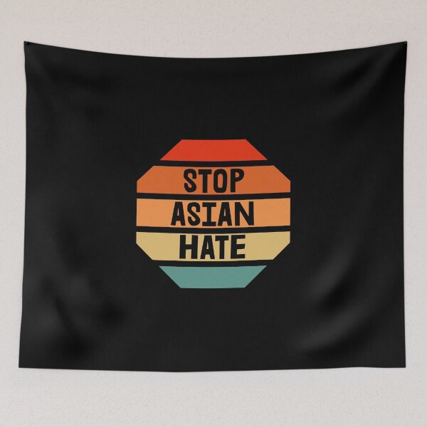Item preview, Stop Asian Hate Stop Sign Vintage AAPI Asian Lives Matter designed and sold by American-Proud.
