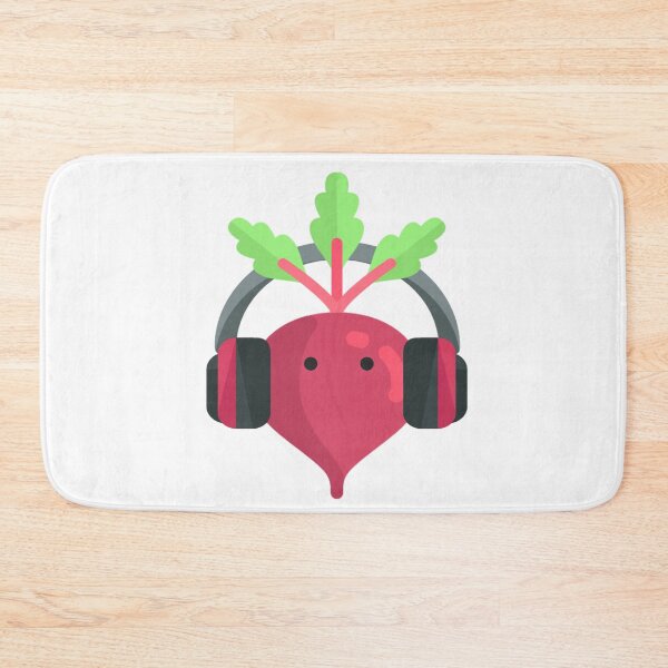 Item preview, Funny Beet Headphones Vegan Vegetarian Puns  designed and sold by Essetino.