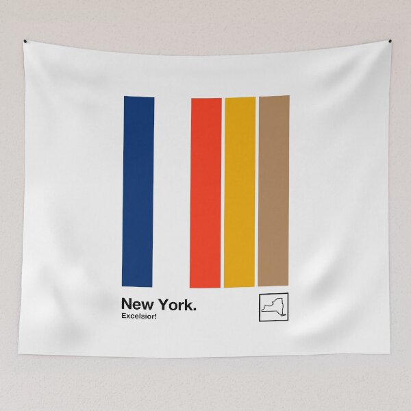 Item preview, New York // Original Minimalist Artwork Design designed and sold by AestheticNow.