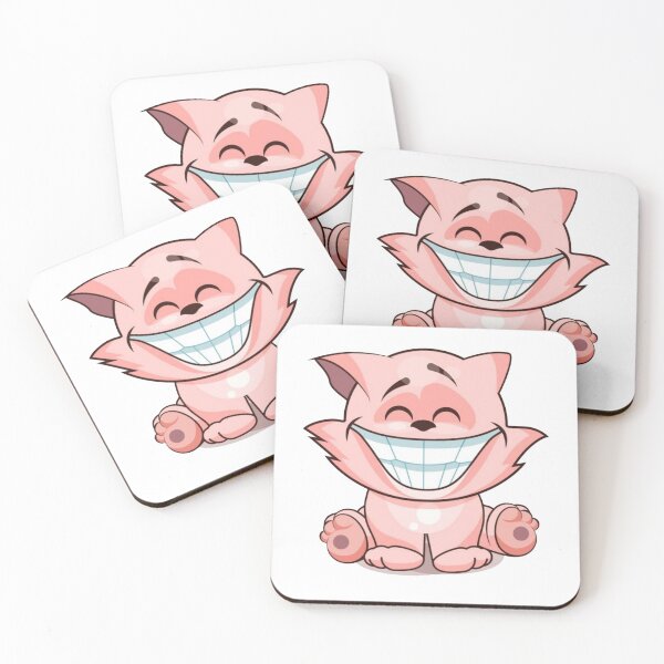 Item preview, Cute smiling cat cartoon designed and sold by Creativeart1974.