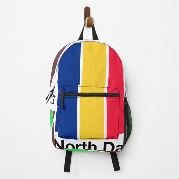 Artikelvorschau, North Dakota // Ursprüngliches minimalistisches Kunstwerkdesign entworfen und verkauft von AestheticNow.