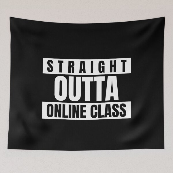 Item preview, Straight outta online class designed and sold by Trantor-Tees.