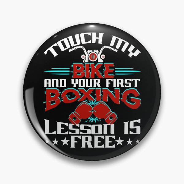 Item preview, Touch my Bike Boxing for Motorcycle Rider designed and sold by starider.