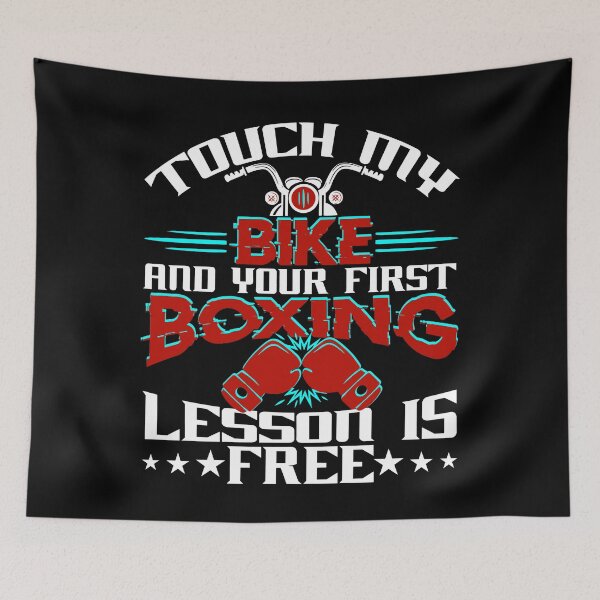 Item preview, Touch my Bike Boxing for Motorcycle Rider designed and sold by starider.