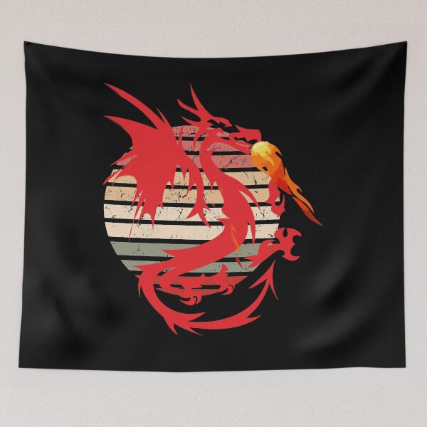Item preview, Dragon. Fire breathing dragon. Red kite designed and sold by bernd49.