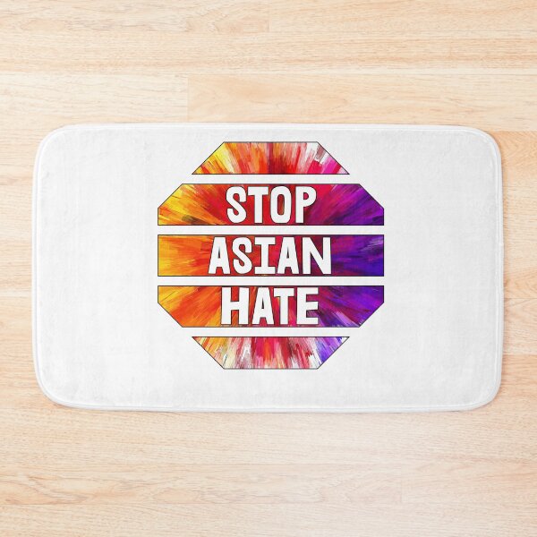 Item preview, Stop Asian Hate Stop Sign Rainbow AAPI Asian Lives Matter designed and sold by American-Proud.