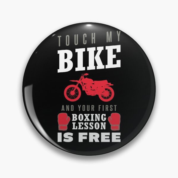 Item preview, Touch my Bike Boxing for Motorcycle Rider designed and sold by starider.
