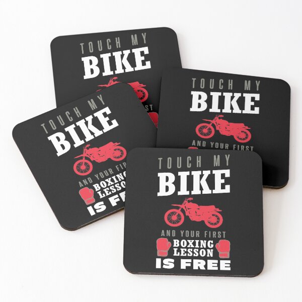 Item preview, Touch my Bike Boxing for Motorcycle Rider designed and sold by starider.