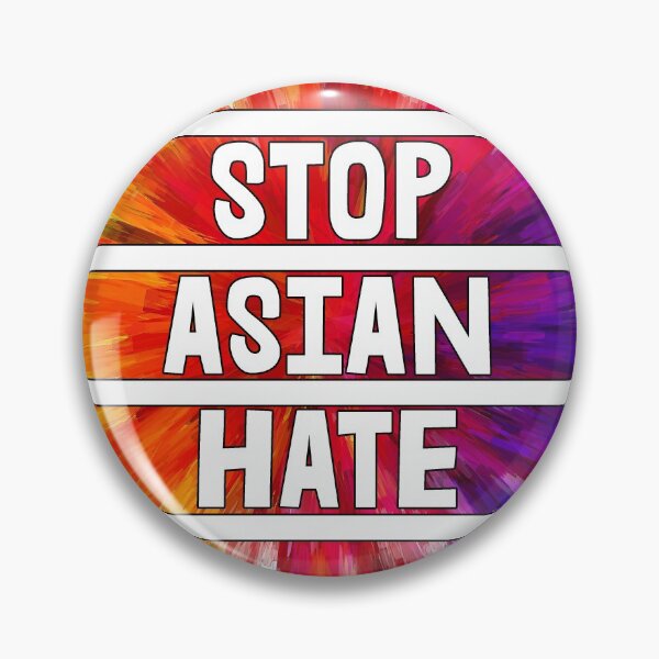 Item preview, Stop Asian Hate Stop Sign AAPI Asian Lives Matter Rainbow designed and sold by American-Proud.
