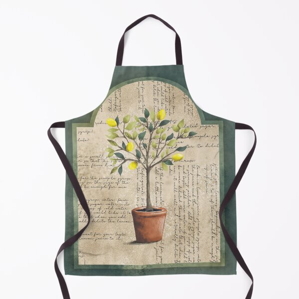 Item preview, Lemon tree in terracotta pot designed and sold by Gayle McCabe.