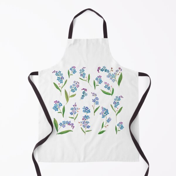 Item preview, Watercolor Forget-me-not designed and sold by OilinArt.