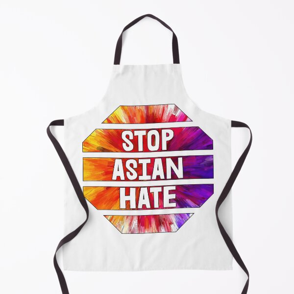 Item preview, Stop Asian Hate Coloful Rainbow Stop Sign AAPI Asian Lives Matter designed and sold by American-Proud.