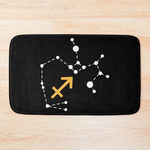 Item preview, Sagittarius Sign with Constellation (White) designed and sold by Arianna Khalil.