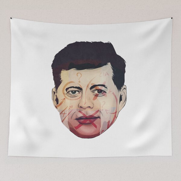 Artikelvorschau, Wer war jfk? entworfen und verkauft von lifestoryfb.