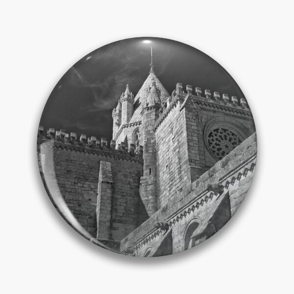 Item preview, Evora Cathedral - Black and White designed and sold by Brian Shaw.