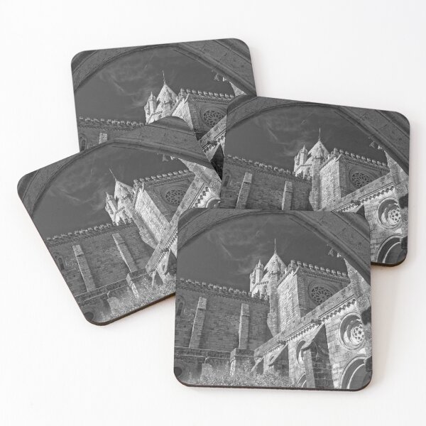 Item preview, Evora Cathedral - Black and White designed and sold by Brian Shaw.