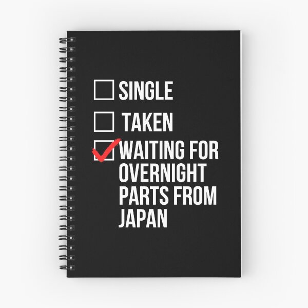 Item preview, Single Taken Waiting For Overnight Parts From Japan designed and sold by Sutra-Lotus-Co.