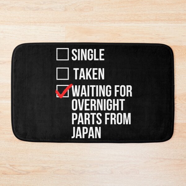 Item preview, Single Taken Waiting For Overnight Parts From Japan designed and sold by Sutra-Lotus-Co.
