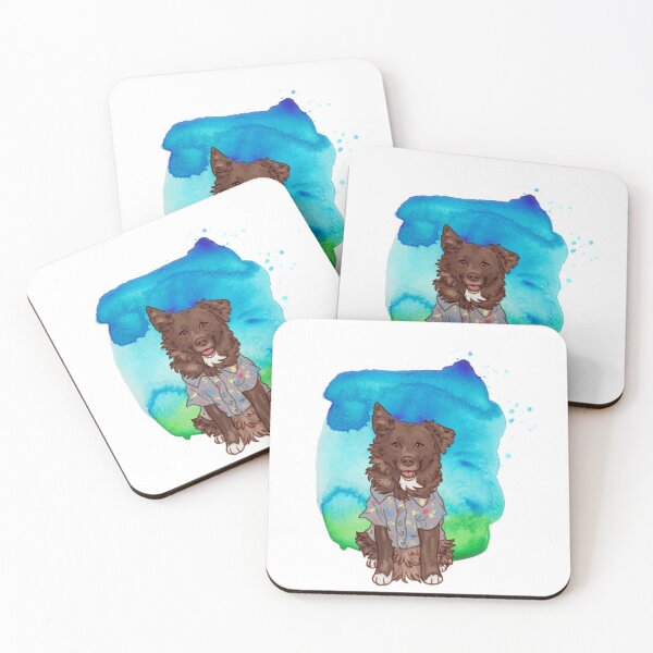 Item preview, Copper the Aussie  designed and sold by Ivy Fox Illustration.