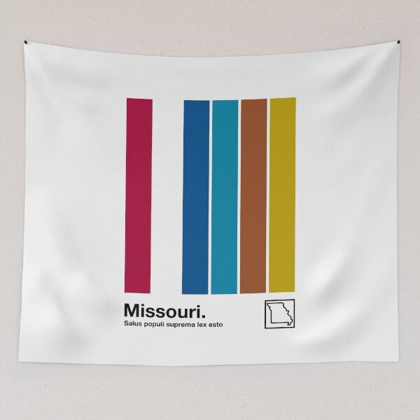 Item preview, Missouri // Original Minimalist Artwork Poster Design designed and sold by AestheticNow.