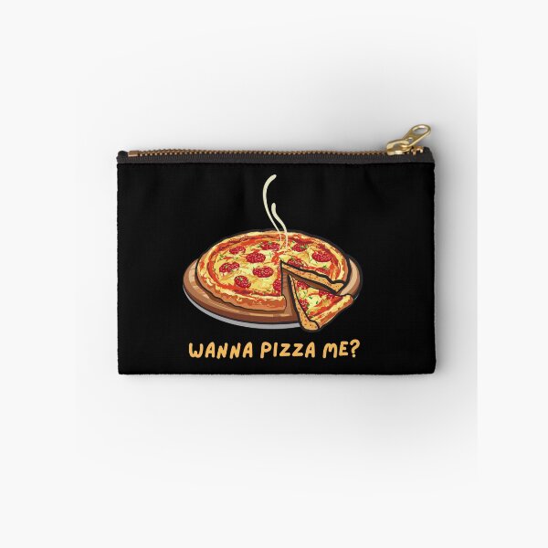 Item preview, Wanna pizza me? (Want a piece of me?). Funny food pun. designed and sold by JellyBeenzz.