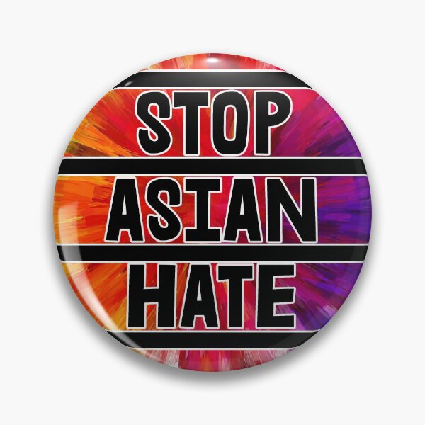 Item preview, Stop Asian Hate Colorful Rainbow Stop Sign AAPI Asian Lives Matter designed and sold by American-Proud.