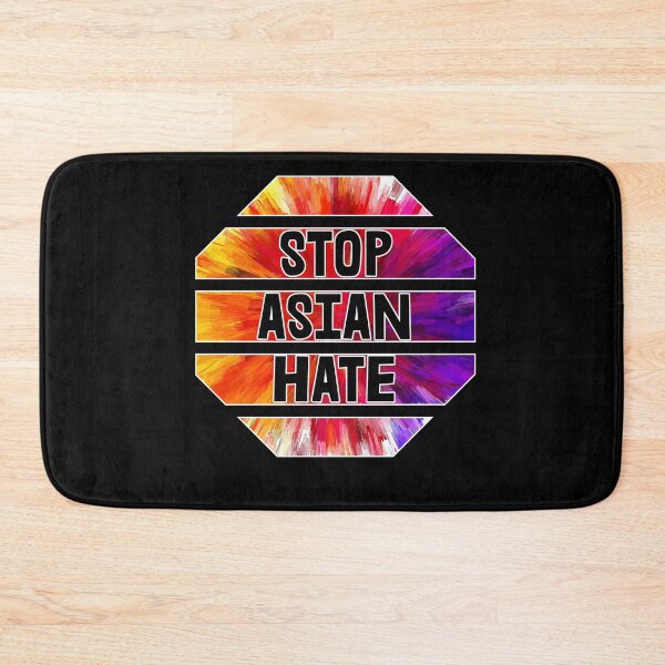 Item preview, Stop Asian Hate Rainbow Stop Sign AAPI Asian Lives Matter Black designed and sold by American-Proud.