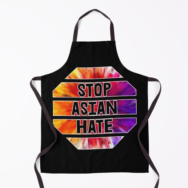Item preview, Stop Asian Hate Rainbow Stop Sign AAPI Asian Lives Matter Black designed and sold by American-Proud.