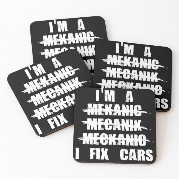 Item preview, Mechanic. I Fix Car Funny Misspelling Mechanical  designed and sold by Sutra-Lotus-Co.