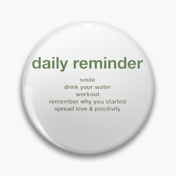 Item preview, daily reminder designed and sold by darpjoo.