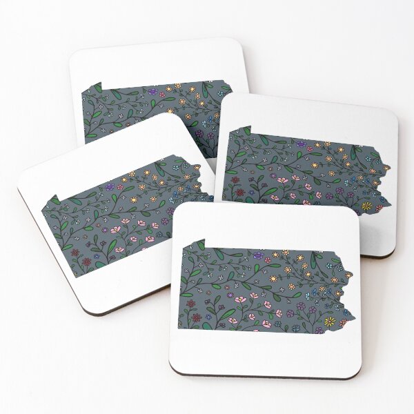 Item preview, Pennsylvania Multicolored Floral designed and sold by aaumen.