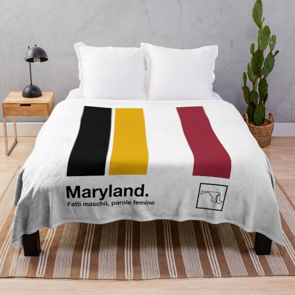 Item preview, Maryland // Original Minimalist Artwork Poster Design designed and sold by AestheticNow.