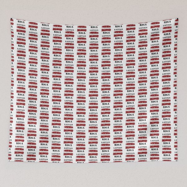 Item preview, Latvia Riga Flag designed and sold by TrickyGraphics.