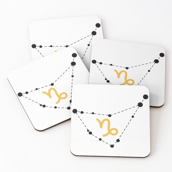 Item preview, Capricorn Sign with Constellation (Black) designed and sold by Arianna Khalil.