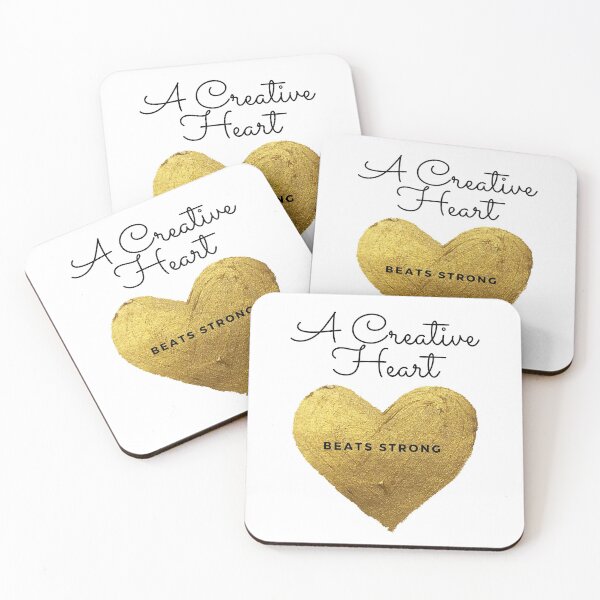 Item preview, A Creative Heart BEATS STRONG designed and sold by WithAngela.