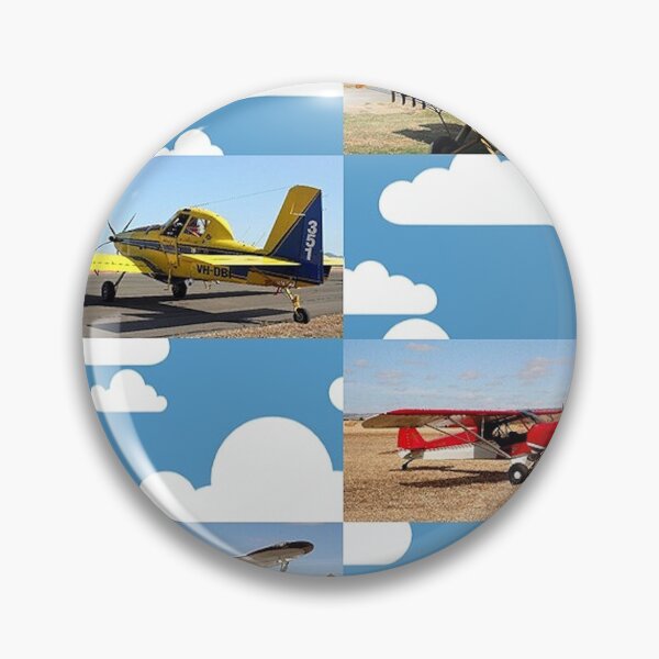 Item preview, Taildragger aircraft collage designed and sold by FranWest.