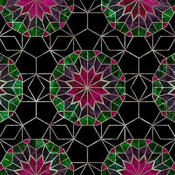 Artwork thumbnail, Geometric Pattern by BilgePaksoylu