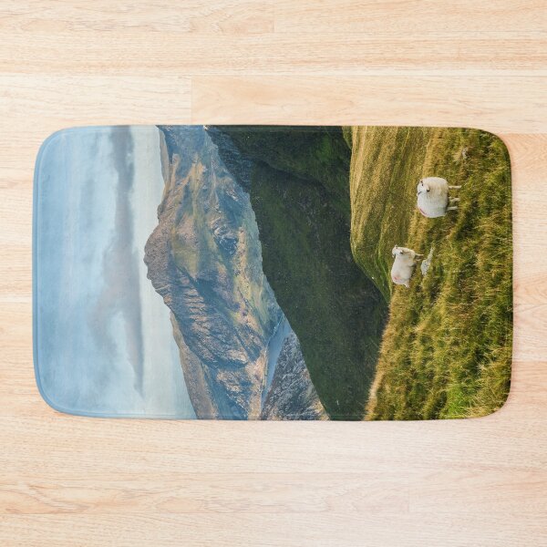 Item preview, Tryfan and Sheeps (Landscape) designed and sold by LluniauDafyddEm.