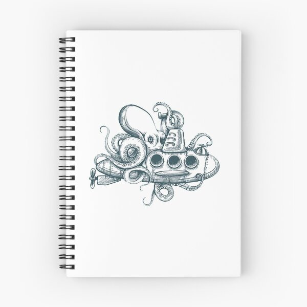 Item preview, Giant octopus and submarine designed and sold by OtterFactory.