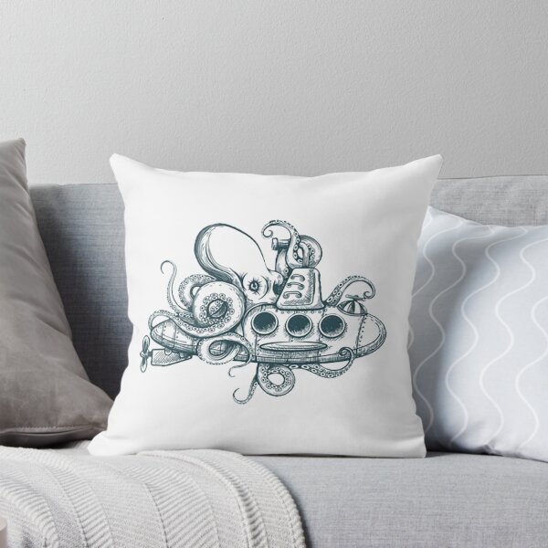 Item preview, Giant octopus and submarine designed and sold by OtterFactory.
