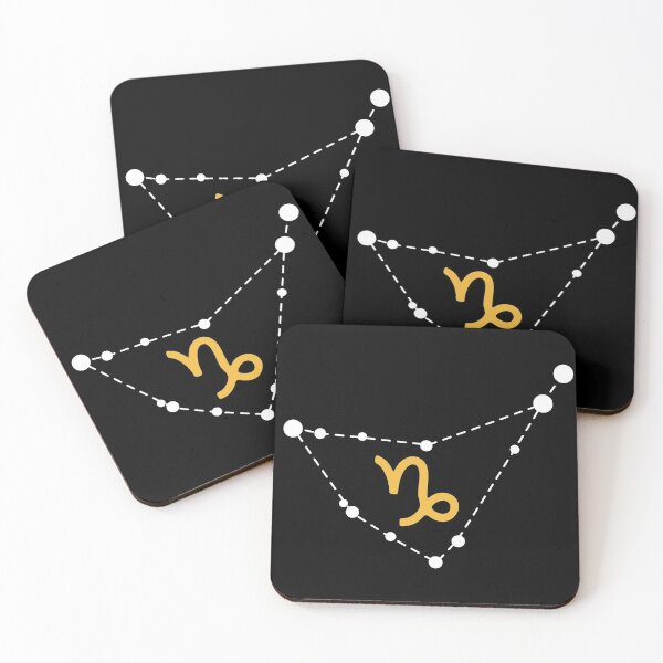 Item preview, Capricorn Sign with Constellation (White) designed and sold by Arianna Khalil.