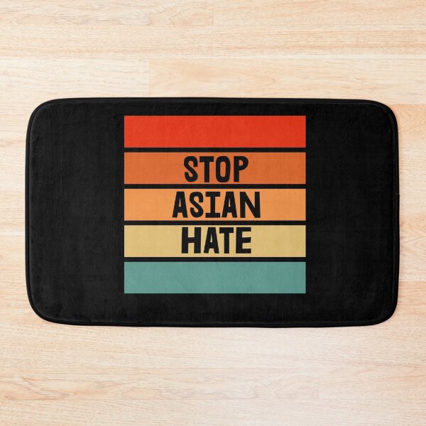Item preview, Stop Asian Hate Retro Square AAPI Asian Lives Matter designed and sold by American-Proud.