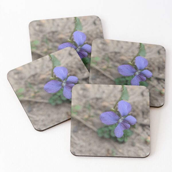 Item preview, Purple flower alone designed and sold by SaltedFreckles.