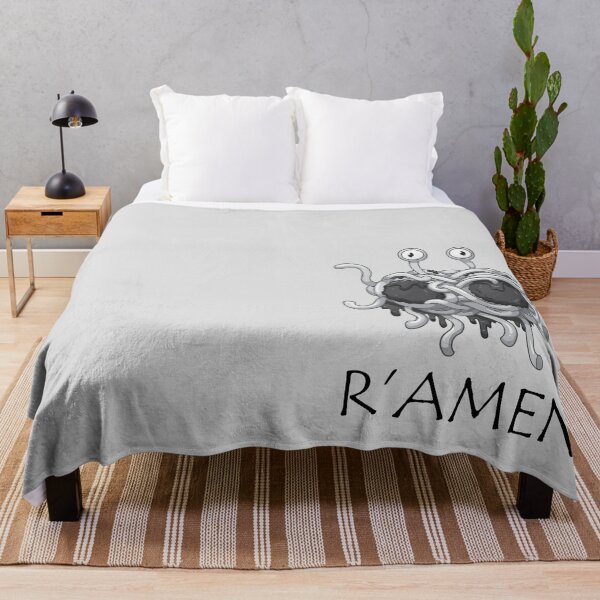 Item preview, R'amen - The Flying Spaghetti Monster (FSM) Amen designed and sold by Kris Kuhn.
